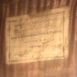 Moses A Tewkesbury Double Bass Label