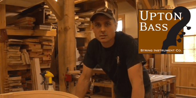 Eric Roy of Upton Bass bending exterior linings for Concord Model, Busetto Corners