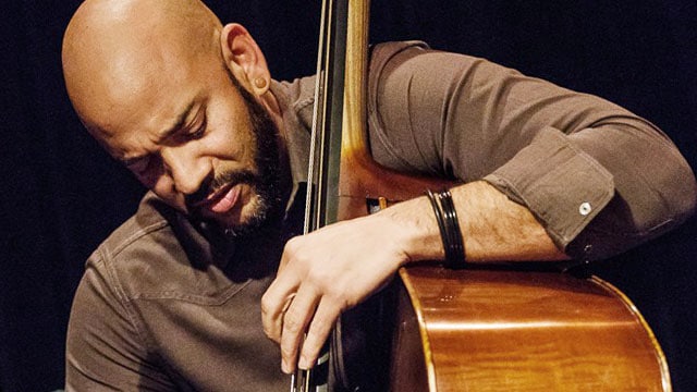 Eric Revis playing his Upton Bass Brescian model upright bass