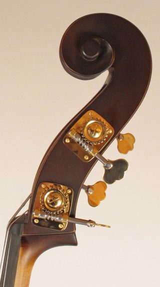 Laminate upright bass neck Repair