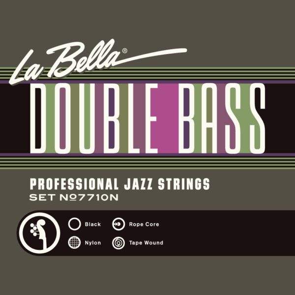 LaBella Black Tape Double Bass Strings