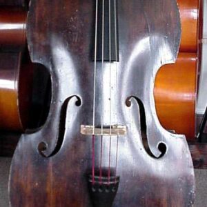SOLD: Mittenwald Flat Back Double Bass CA 1890 SOLD