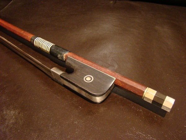 A Schroetter Bass Bow - French Style