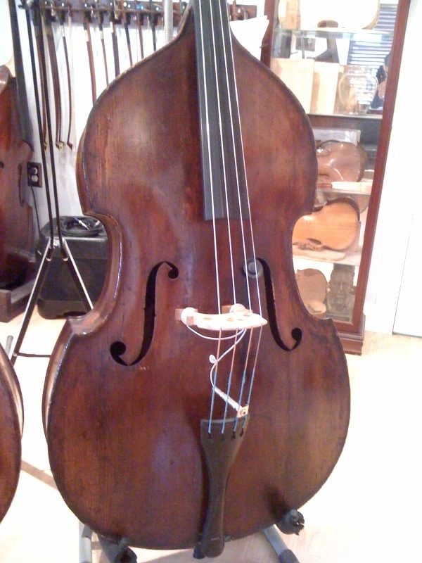 SOLD! John Juzek double bass Prague 1930's