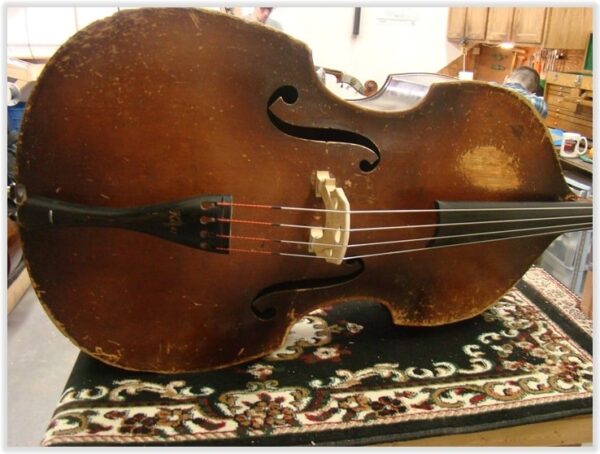 SOLD! Kay orchestra upright bass viol 1939 SN 5150