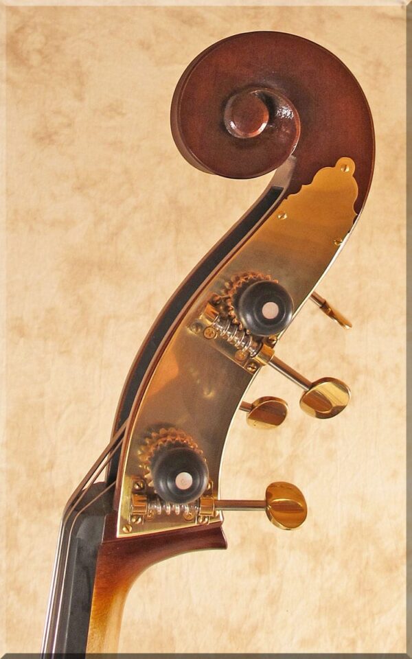 Brass Scroll Plate Tuner Upgrade
