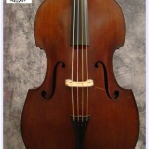 SOLD: 1938 Voit & Geiger "Pancake" Double Bass