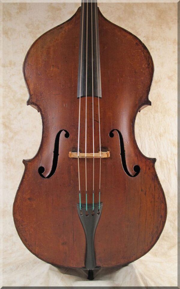 SOLD: Hawkes & Son Concert Double Bass c1907