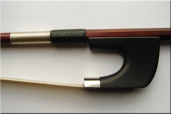 SOLD: W. SEIFERT Pernambuco Double Bass Bow - German Style