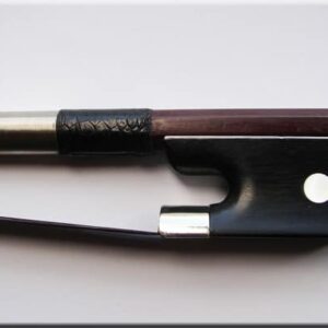 SOLD: German Stamped Workshop Double Bass Bow - French Style
