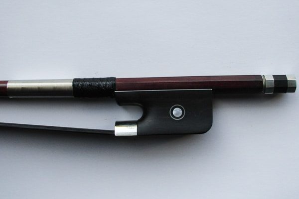 Brazilwood Double Bass Bow, French Style