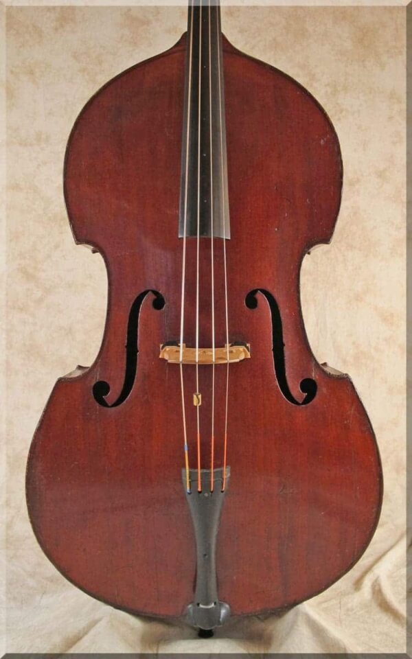 SOLD :French Guild Double Bass 19th Century