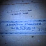 American Standard Double Bass Label