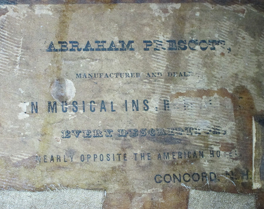 Prescott Double Bass 1830s