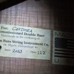 UB Custom Karr Double Bass