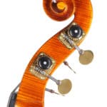 Johannes Rubner Double Bass Scroll Side