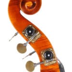 Johannes Rubner Double Bass Scroll Side