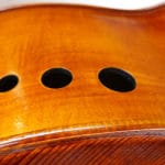 Upton Ergo Double Bass Sound Ports Detail