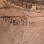 Kay M1B Bass Viol 1950 label