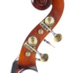 Luciano Golia double bass scroll treble