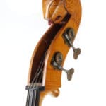 King Mortone double bass lions head scroll