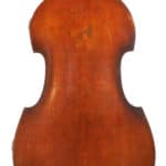 Mirecourt double bass back