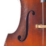Mirecourt double bass ff-hole