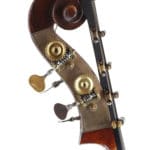 Mirecourt double bass scroll side
