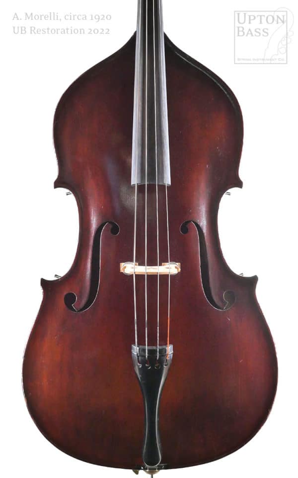 Morelli double bass restored