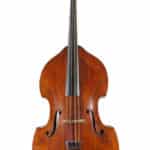 Tyrolean double bass, 1850 blockless