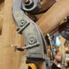 PreRestoration Austrian double bass scroll