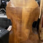 PreRestoration Austrian double bass back