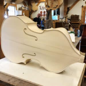 Brescian double bass build at UB