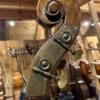 Otto Rubner double bass 1938 Scroll