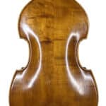 double bass back side