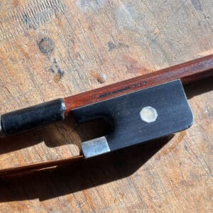 double bass bow end