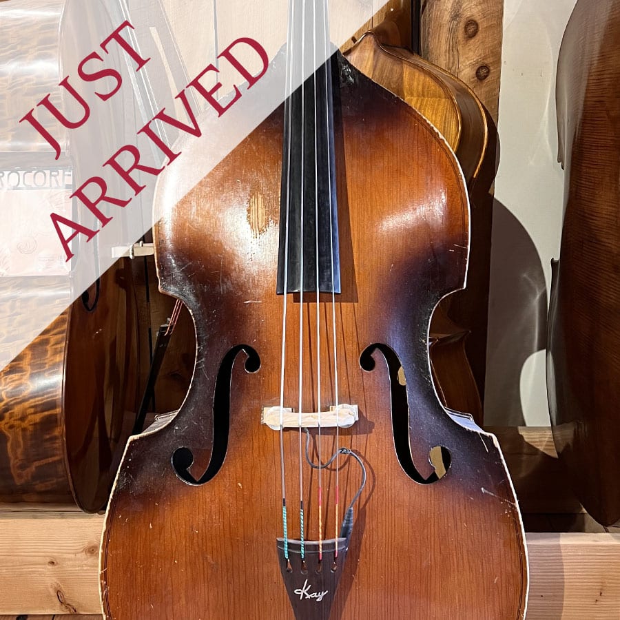 SOLD: Kay C-1 Double Bass Viol, 1962, Chicago, Ill. - Upton Bass String ...