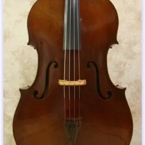 SOLD: Fully carved Eastern European Double Bass