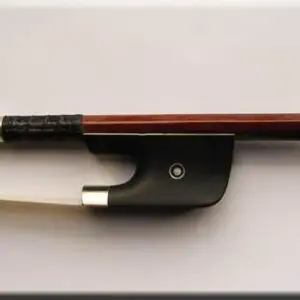SOLD: German Workshop Double Bass Bow, Stamped, French Style