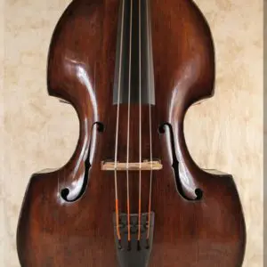 SOLD: Johann Georg Thir Double Bass Violone c1745