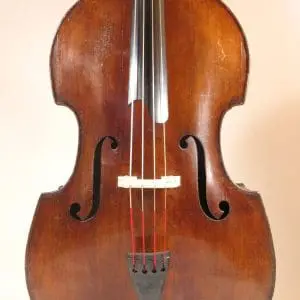 SOLD: W. Ed. Voigt Jun. Double Bass circa 1930