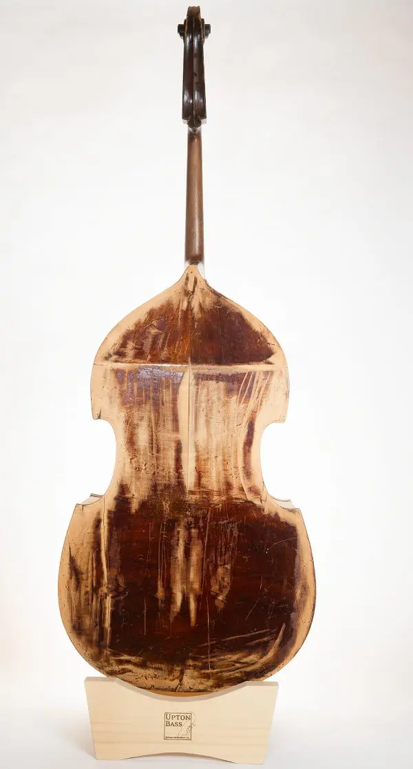 Mittenwald Flat Back Double Bass Restoration Project - Image 2