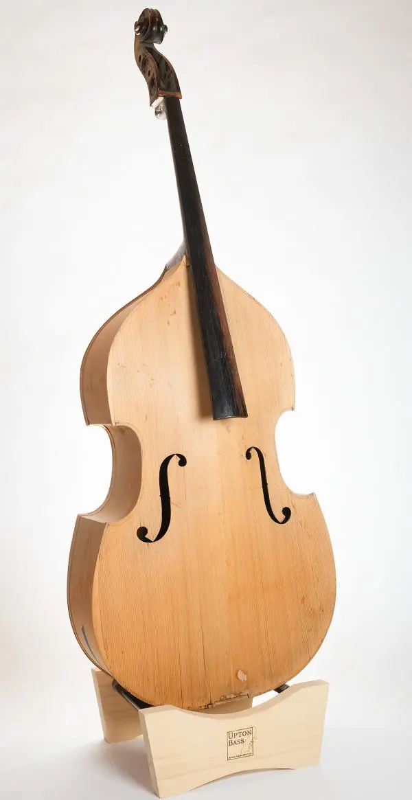 Mittenwald Flat Back Double Bass Restoration Project - Image 3