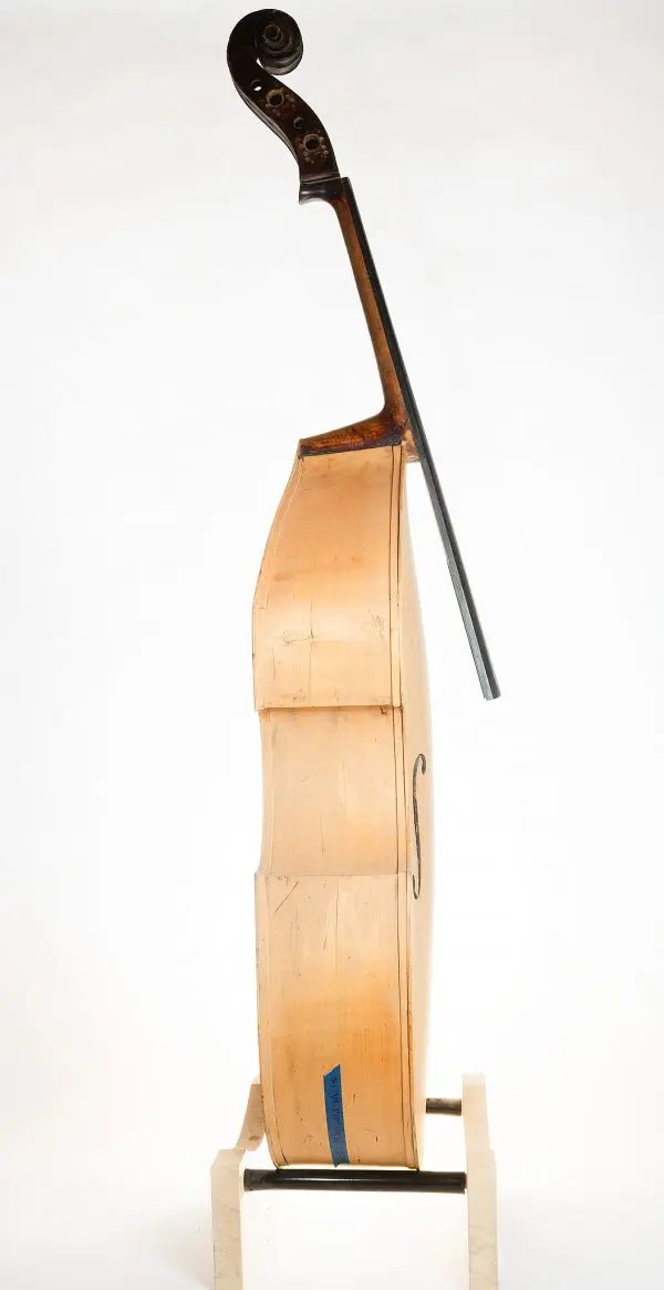 Mittenwald Flat Back Double Bass Restoration Project - Image 4