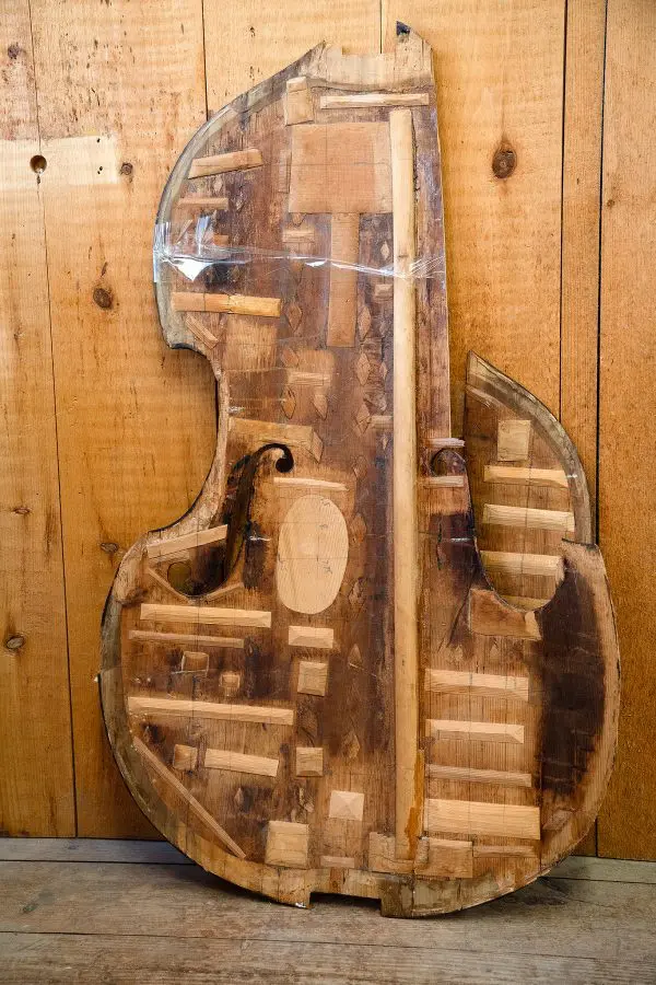 Bohemian Mid 1800s Double Bass - Image 6