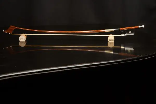 F. Zanoni Double Bass Bow, French Grip - Image 2