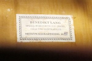 Benedict Lang Double Bass