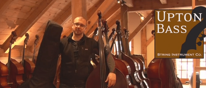 How to put a gig bag on your double upright bass.
