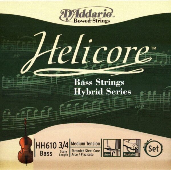 D'Addario Helicore Hybrid Double Bass Strings