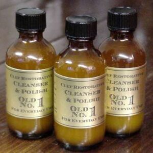 Clef Restorative Cleanser & Polish Clef Restorative Cleanser & Polish - Old No. 1 Instrument Polish made by Upton Bass String Instrument Co.